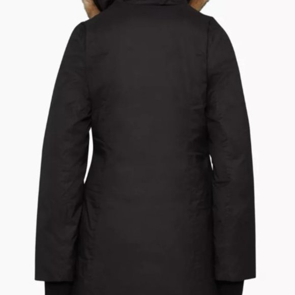 ARITZIA  ST. MORITZ Parka Goose-down parka Black XXS NWT Originally $398 - Picture 3 of 5